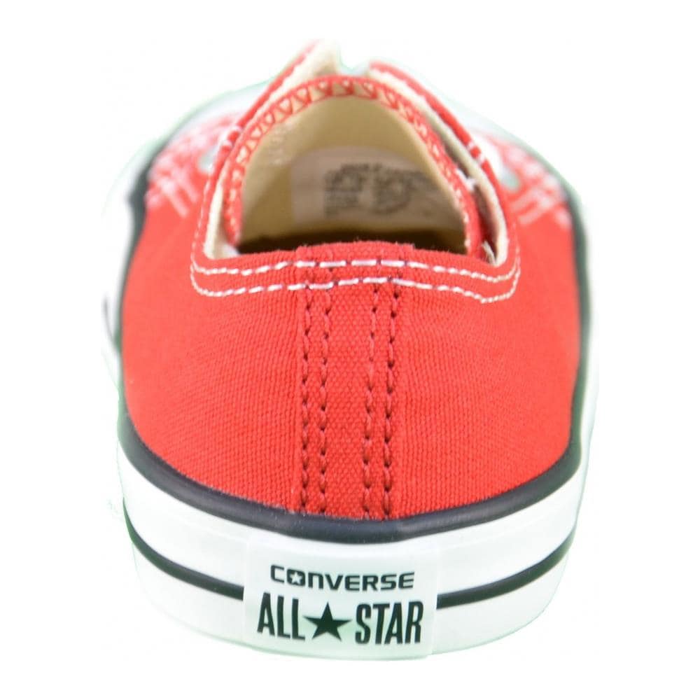 All Star Scarpe Sportive Bambino Rosse Tela Lacci 7j236c numero 21 - Foto 2
