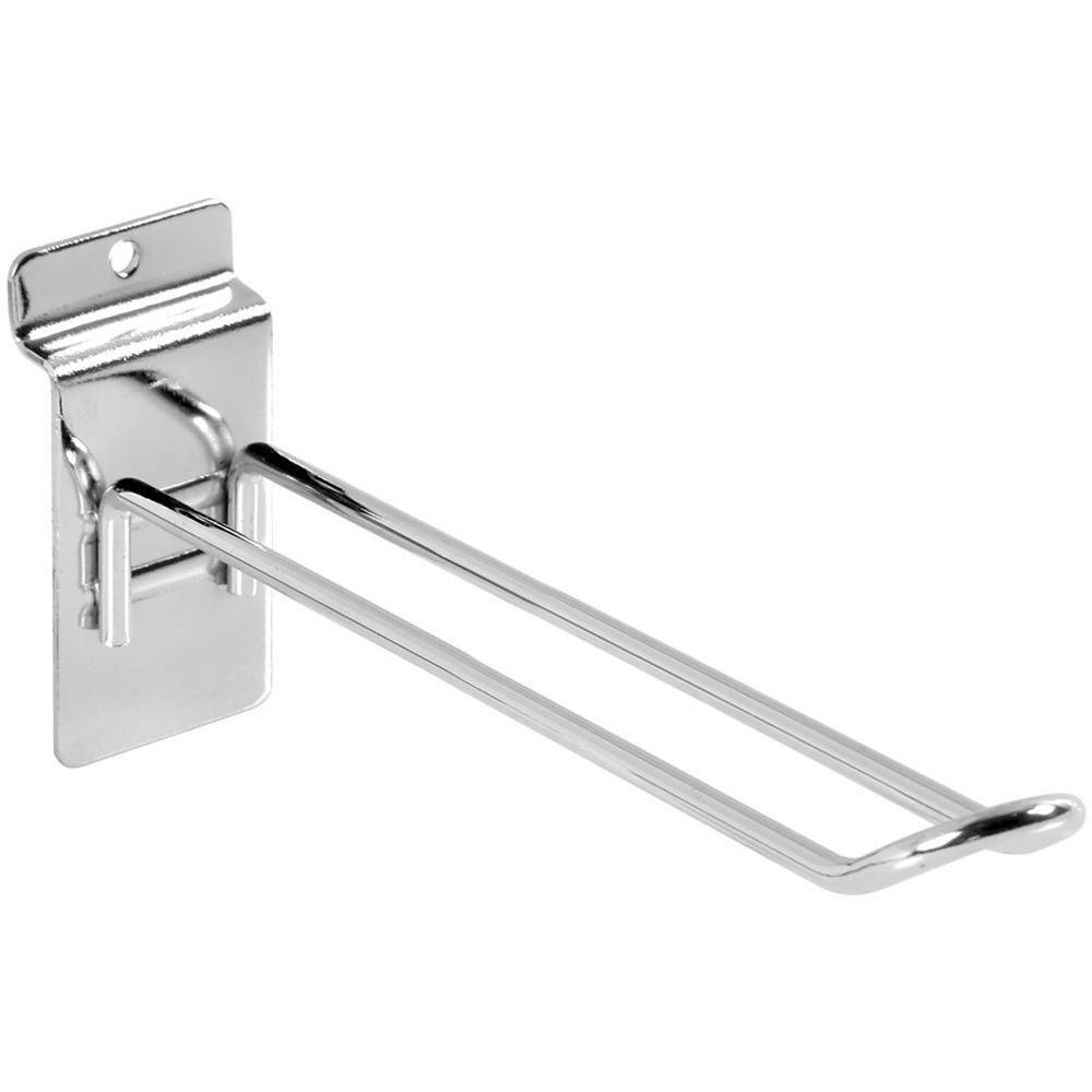 Gancio Cromato Doppio Cm 15 Per Scaffali Doghe - Foto 2