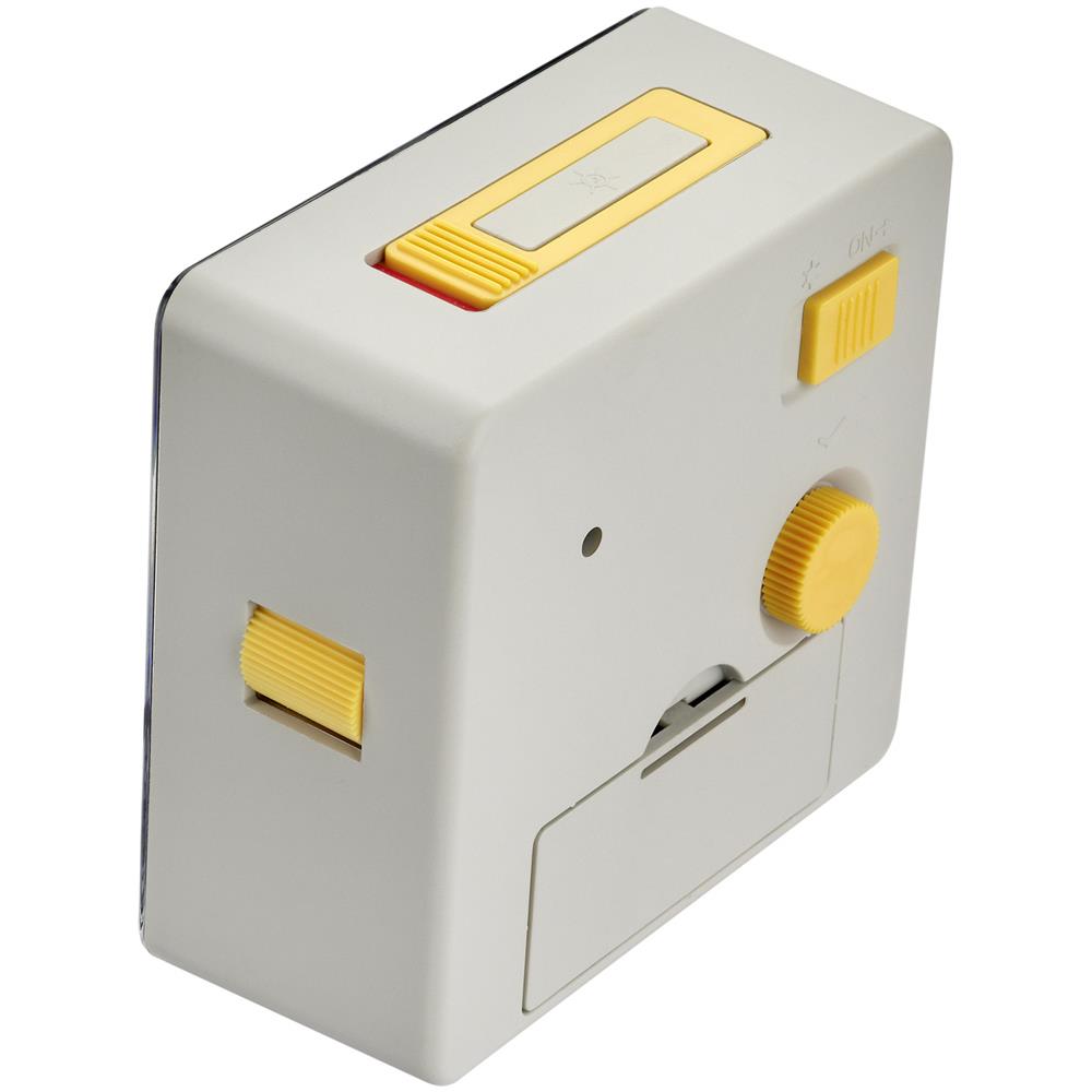 LOOM Sveglia al quarzo Grigio, Giallo - Foto 3