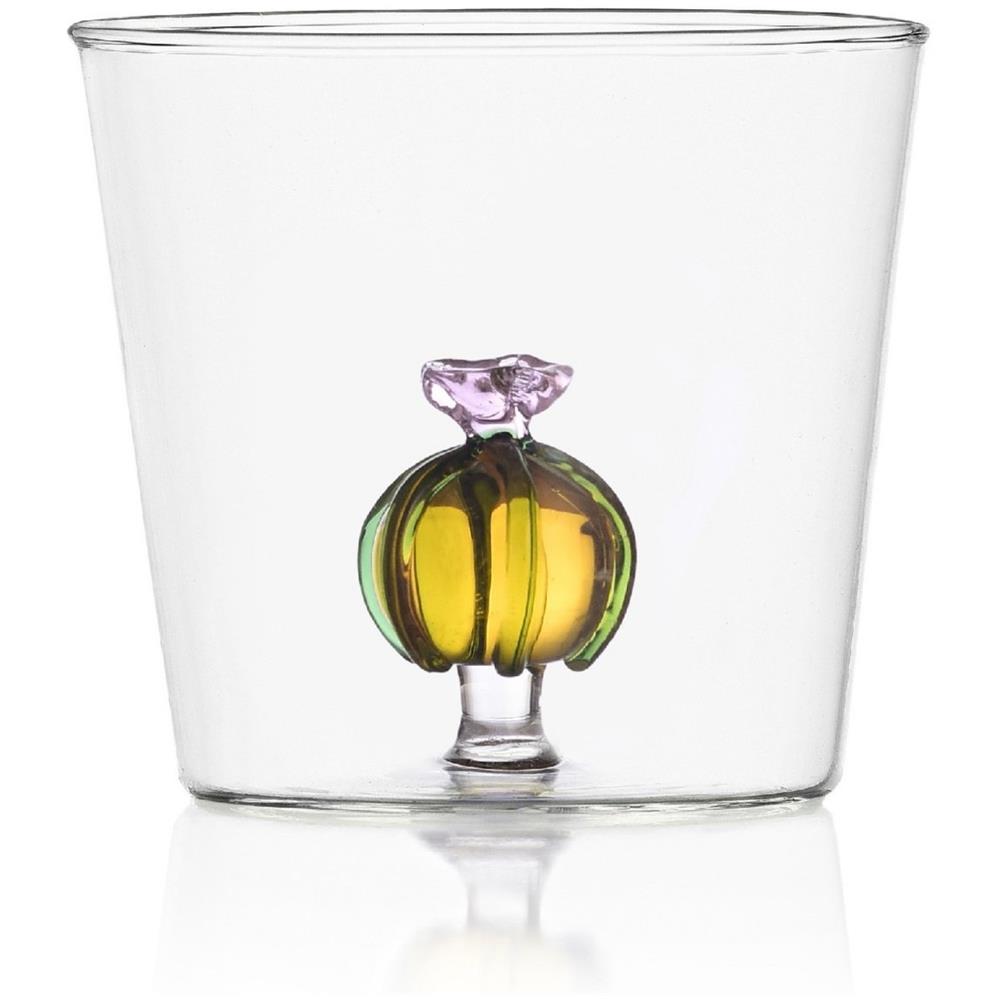 Bicchiere Tumbler Cactus Fiore Rosa Dimensioni h8 x Ø 8,5 cm Capacità 35 cl - Desert Plants - Foto 2