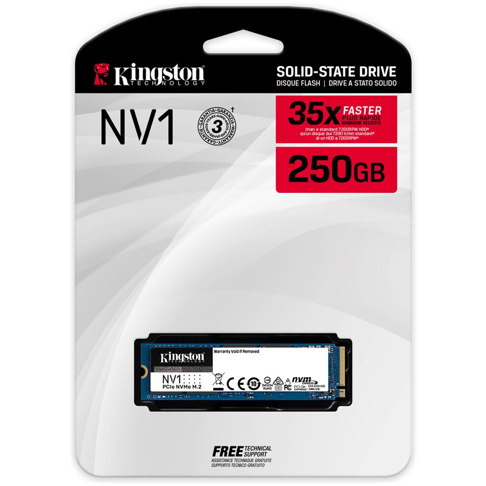 SSD 250 GB Serie NV1 M. 2 Interfaccia PCI Express NVMe - Foto 3