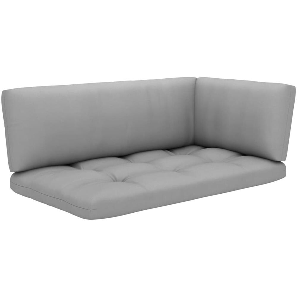 Divano 2 Posti a Pallet e Cuscini Pino Impregnato Marrone Miele - Foto 2