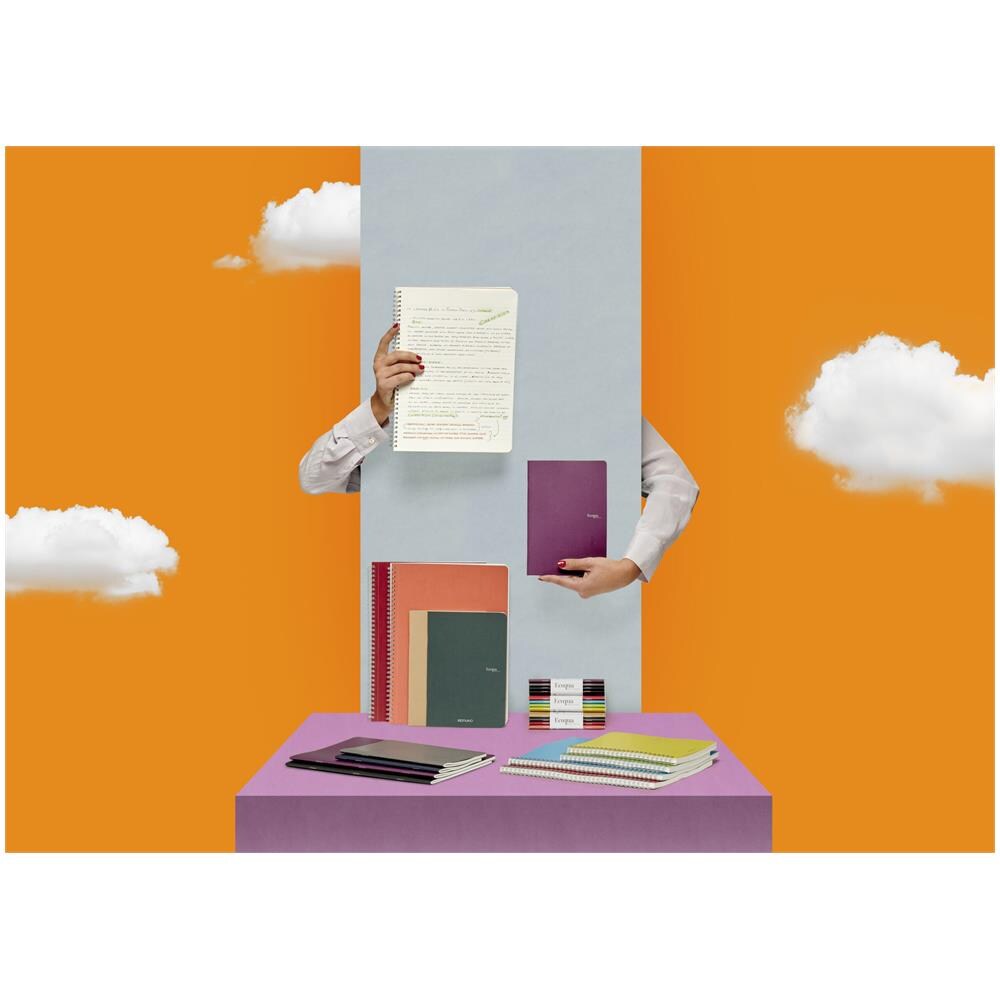 Ecoqua Original Quaderno per Scrivere A4 40 fogli Colore Verde - Foto 2