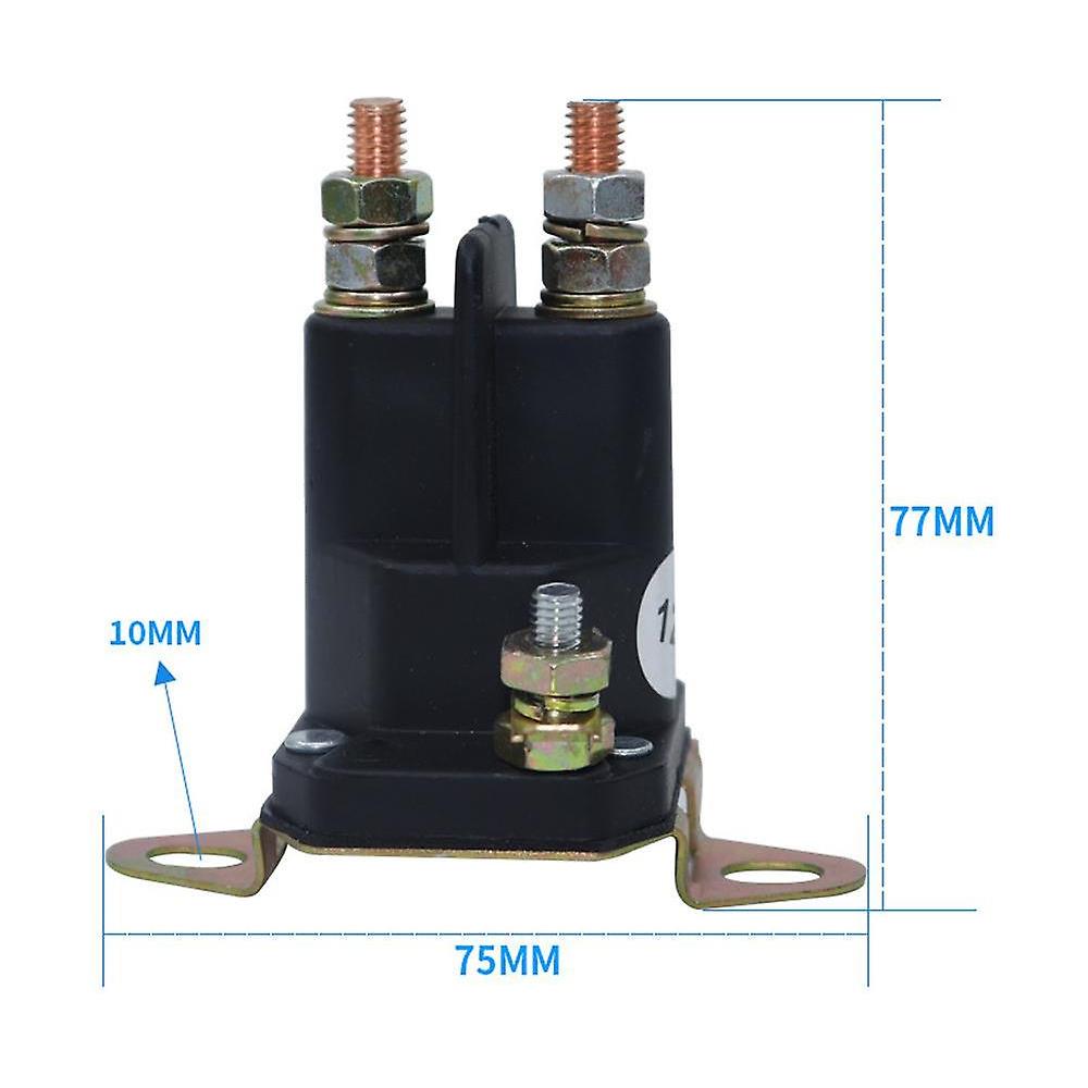 SOLENOIDE DI AVVIAMENTO Solenoide per Trattorino da Giardino Nero