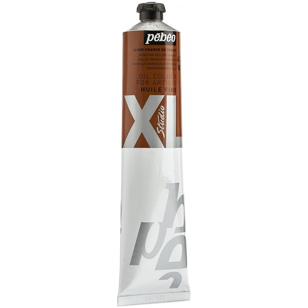 Pittura Ad Olio Xl Studio - Giallo Arancio Venezia - 200 Ml - Foto 1