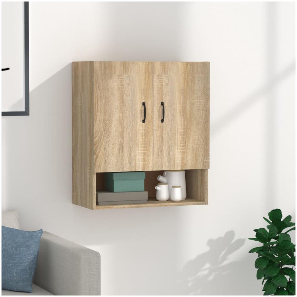 Armadietto A Muro Rovere Sonoma 60x31x70 Cm Legno Multistrato - Foto 1