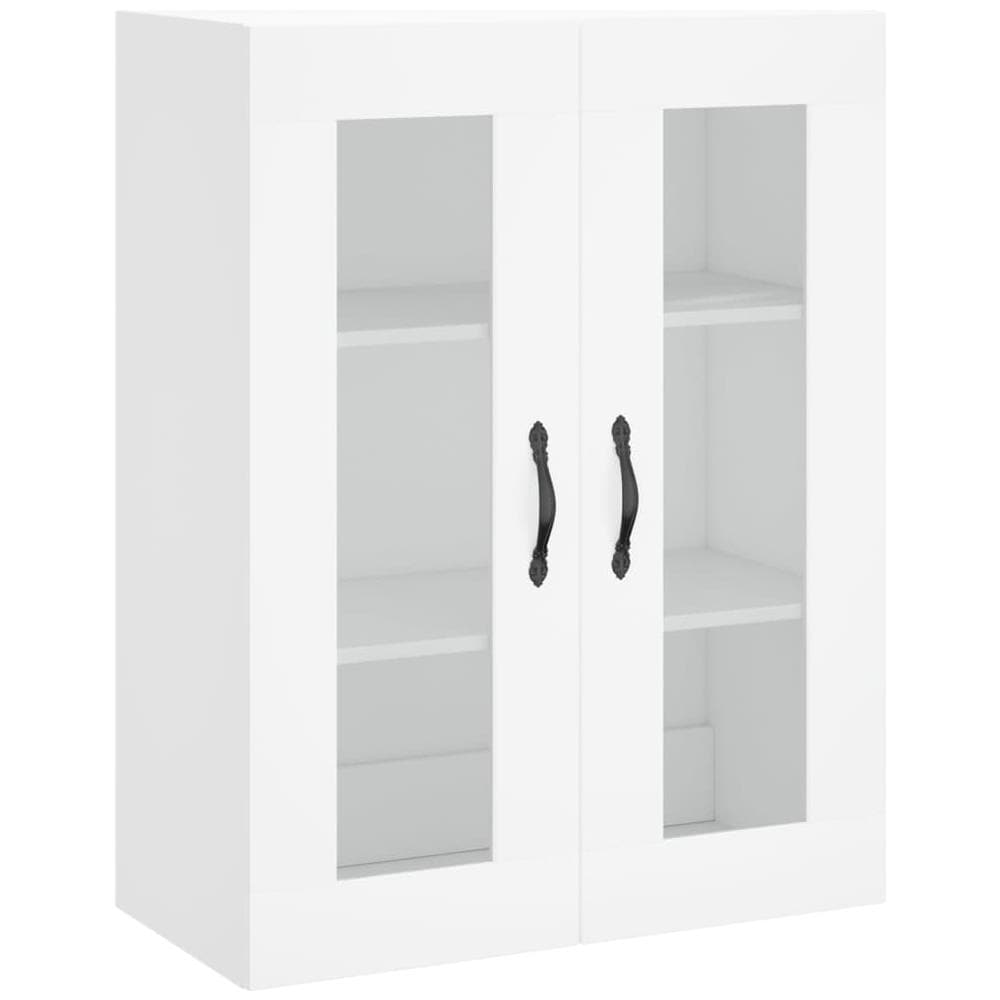 Mobile A Parete Bianco 69,5x34,90 Cm In Legno Multistrato - Foto 2