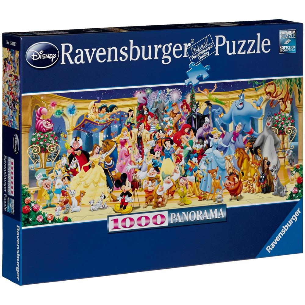 Puzzle Panorama Disney 1000 pz 37.5 x 98 cm 15109 - Foto 4