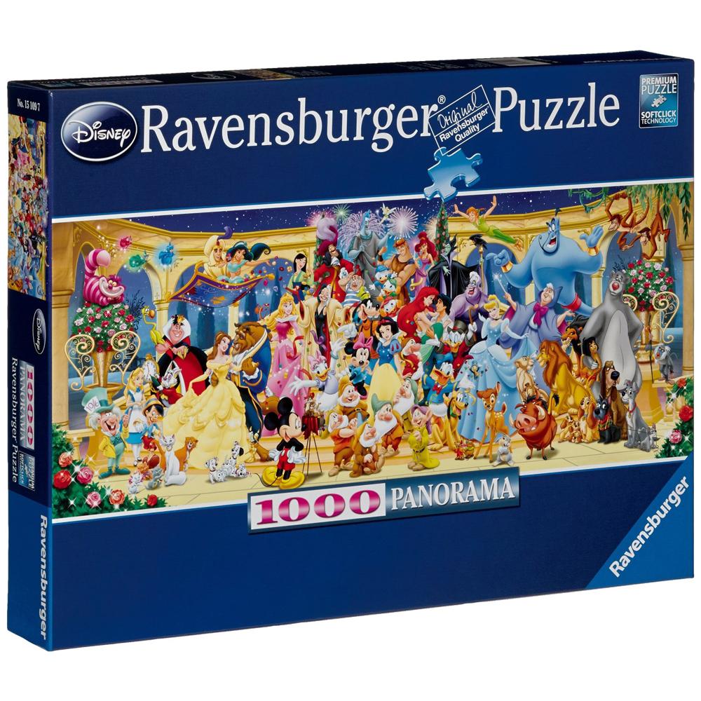 Puzzle Panorama Disney 1000 pz 37.5 x 98 cm 15109 - Foto 2