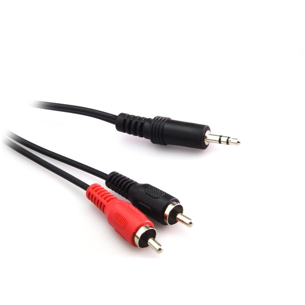 Cavo Audio Jack 3.5 Stereo / 2 RCA Maschio 3 m - Foto 1