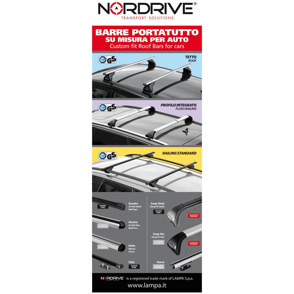 Locandina Nordrive Barre Portatutto Auto - Foto 2