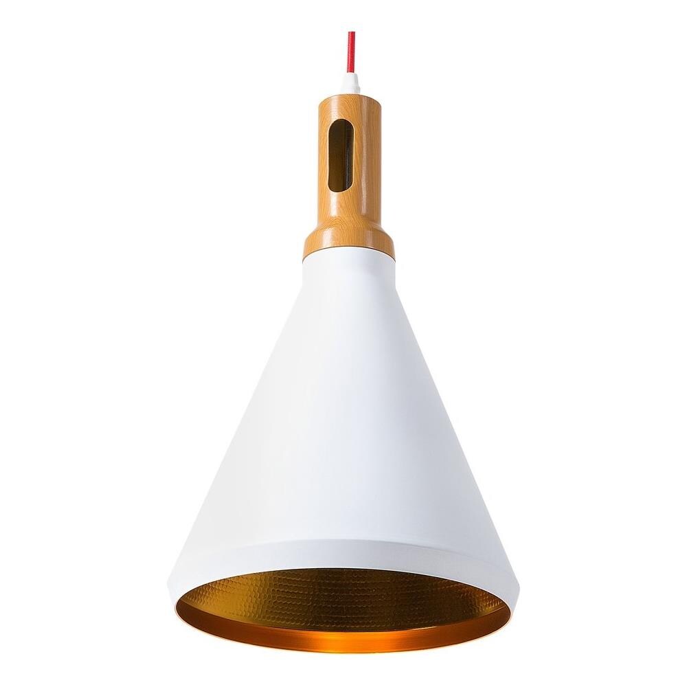 Lampadario A Sospensione Bianco / oro Mackenzie - Foto 1