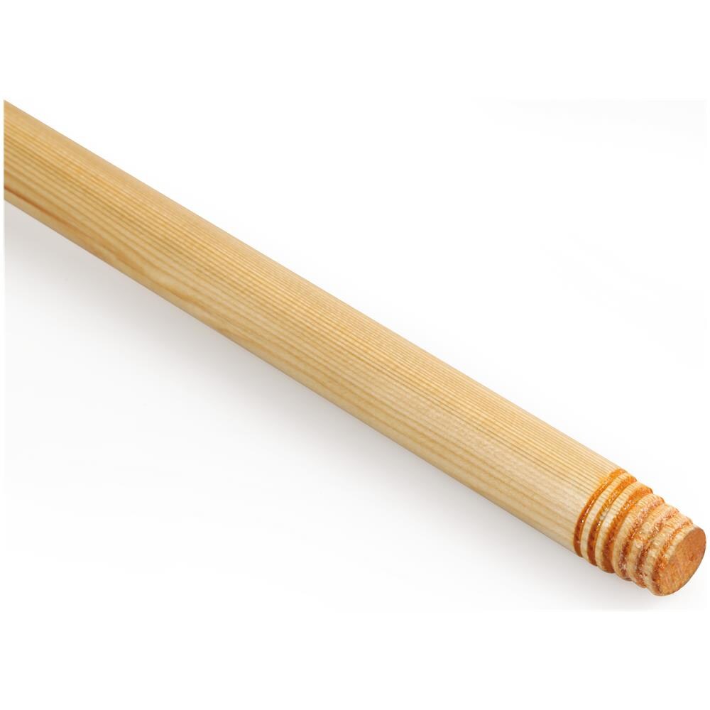 Manico In Legno Di Pino Verniciato, H 130 Cm - / 22 Mm - Foto 2