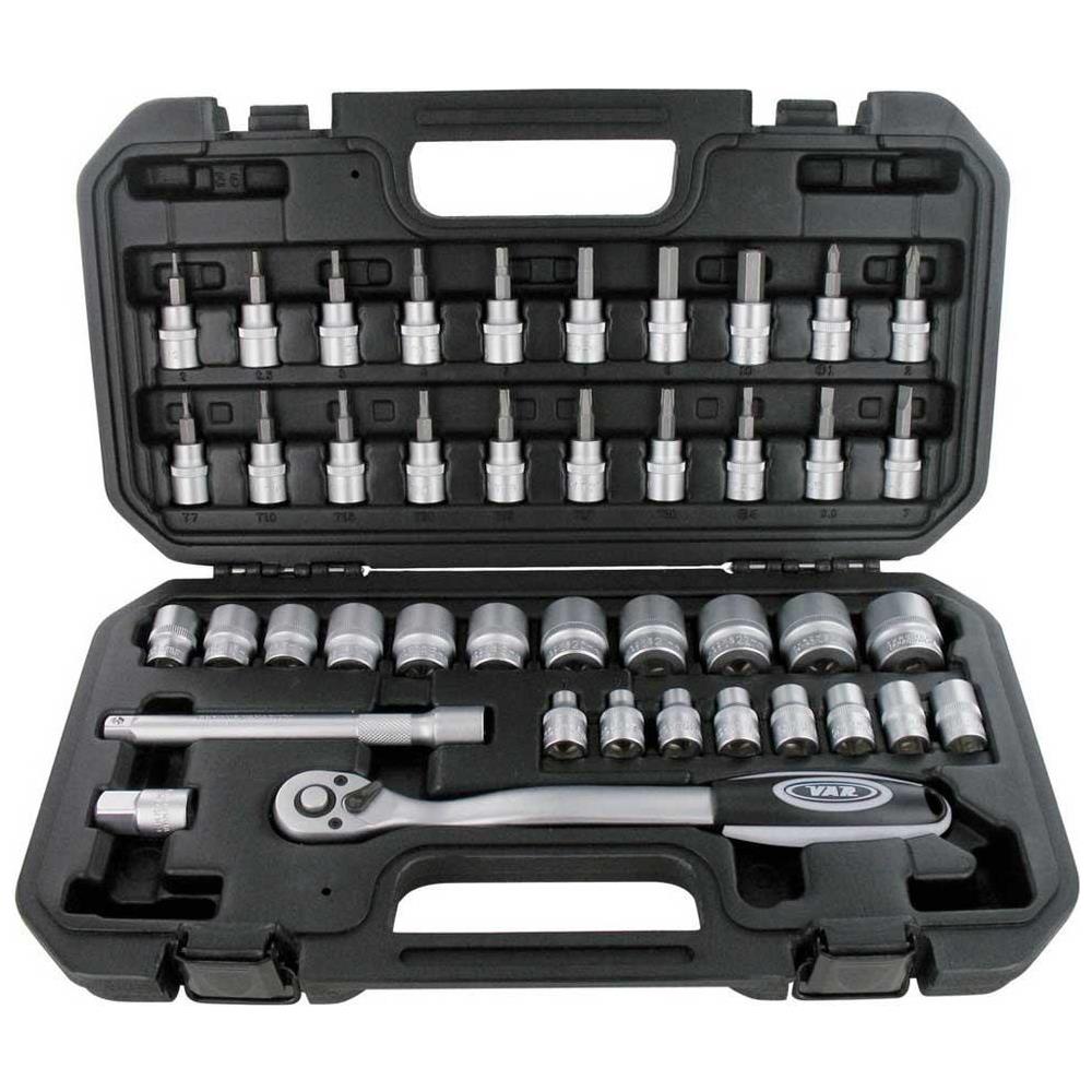 Strumenti 42 Piece Professional Ratchet Wrench Set Manutenzione One Size - Foto 1