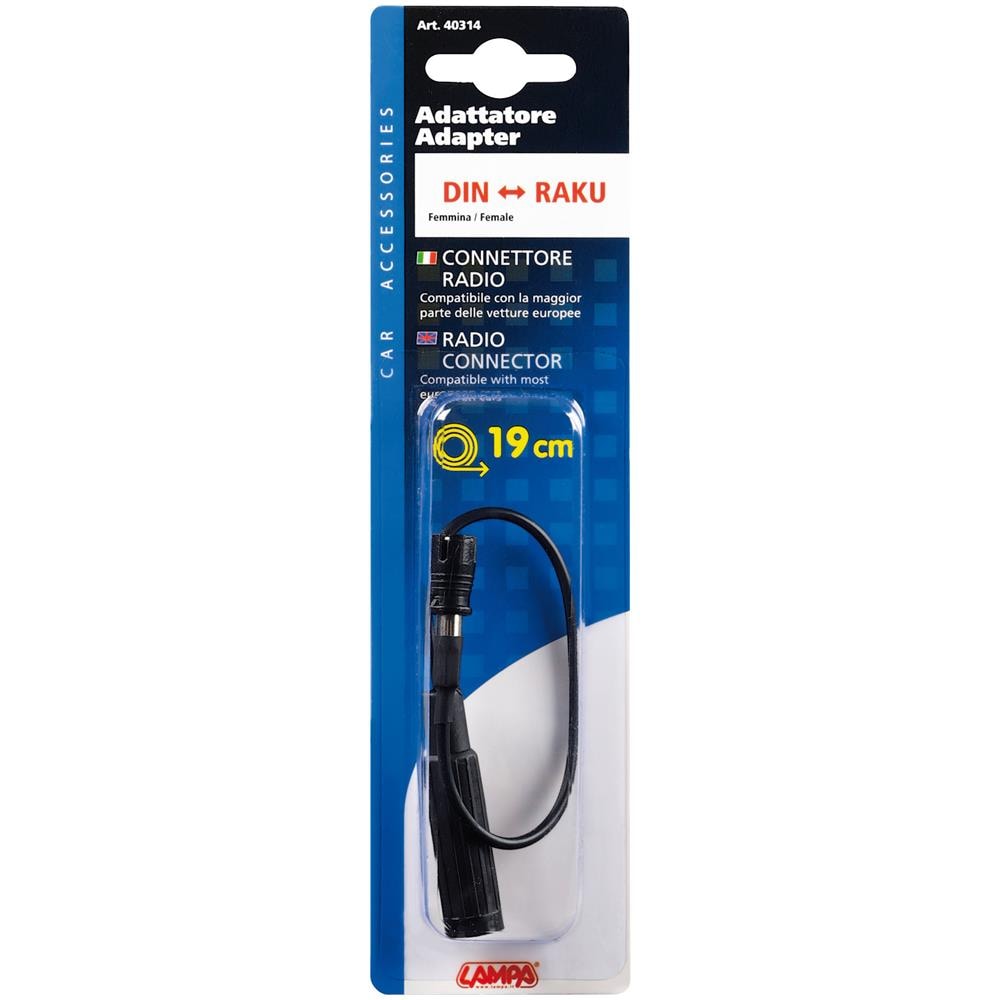 40314 Adattatore Antenna Din Femmina raku 19 Cm - Foto 2