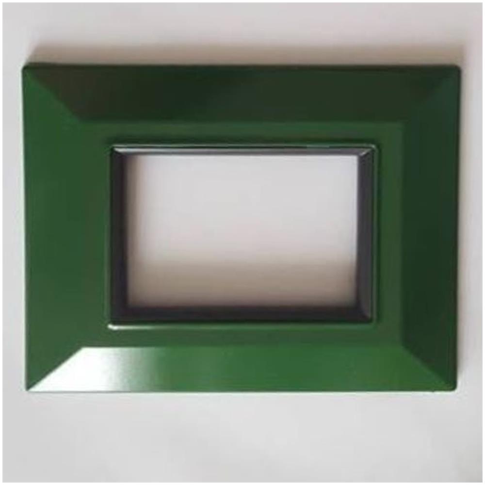 Placca Placchetta Placchette Compatibili Per Serie Axolute Sq Colorate - Verde 7 - Foto 1