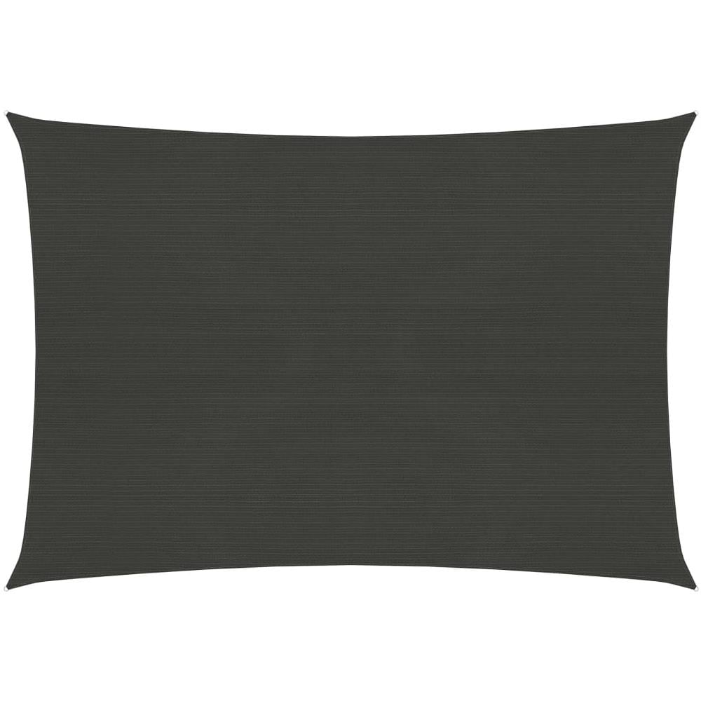 Vela Parasole 160 g / m² Antracite 2,5x3 m in HDPE - Foto 1
