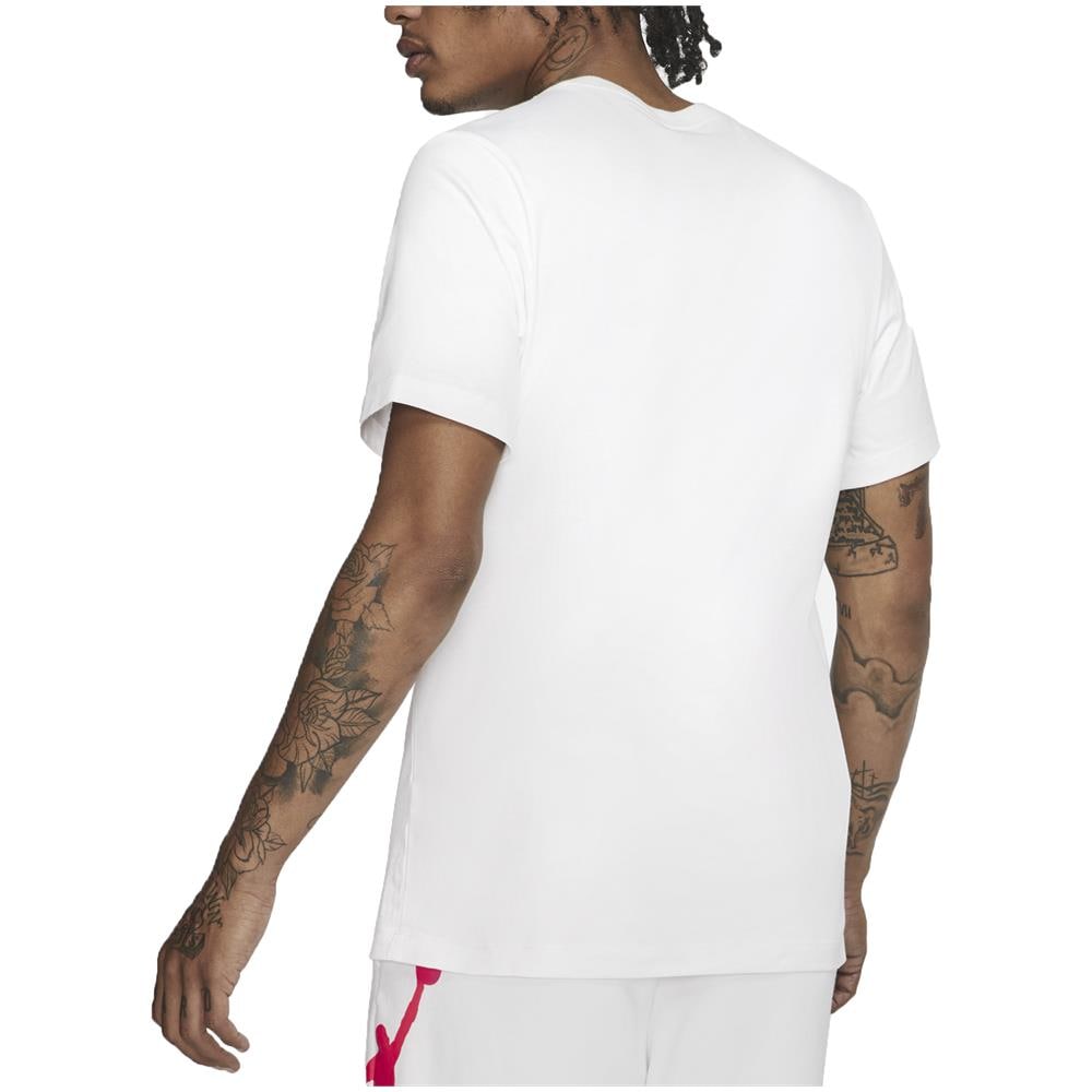 T-shirt Da Uomo Jumpman Logo Bianca Taglia L Cod Cj0921-100 - Foto 2