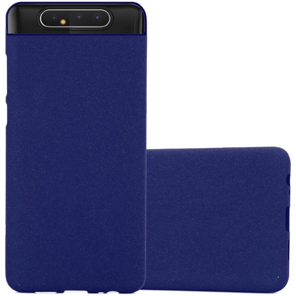 Custodia Compatibile Con Samsung Galaxy A80 / A90 5g In Frost Blu Scuro - Coperchio Protettivo In Silicone Tpu Flessibile - Foto 1