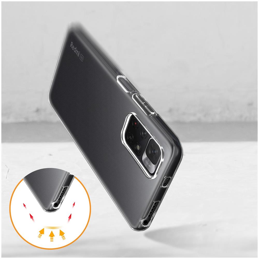 Cover Xiaomi Redmi Note 11 / 11s / Poco M4 Pro Silicone Flessibile Trasparente - Foto 2