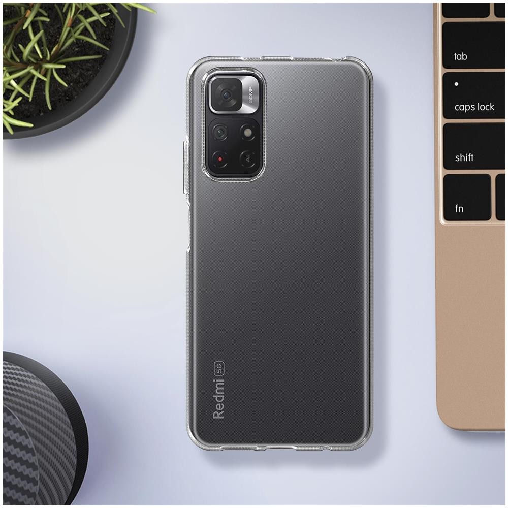 Cover Xiaomi Redmi Note 11 / 11s / Poco M4 Pro Silicone Flessibile Trasparente - Foto 5
