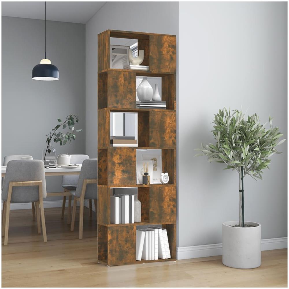 Libreria /divisorio Rovere Fumo 60x24x186 Cm - Foto 1