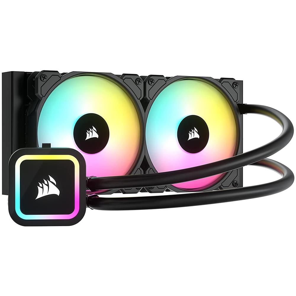 Dissipatore CPU a Liquido iCUE H100x RGB ELITE per Socket Intel LGA 1150/1151/1155/1156/1200/1700/2066 e Socket AMD AM4/AM5 - Foto 1