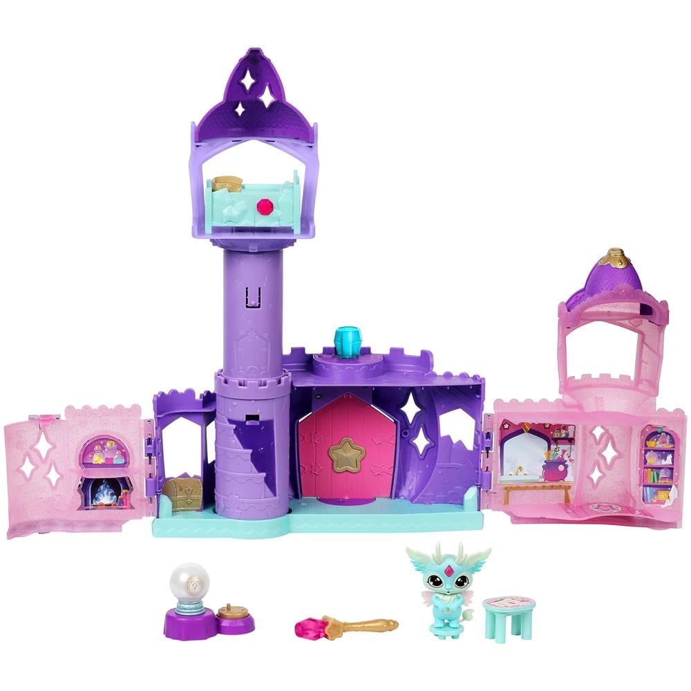 Mixlings Castello Magico, Playset Espandibile Con Bacchetta Che Rivela 5 Momenti Magici, Per Bambini Dai 5 Anni In Su - Foto 1
