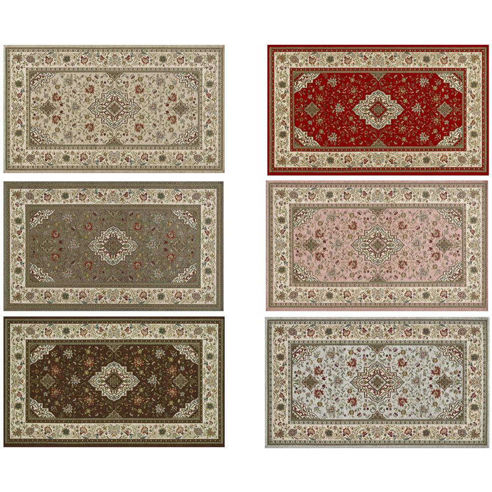 Tappeto Salotto Camera Velour Antiscivolo Mod. Tabriz Suardi Vari Colori 175x240cm Marrone - Foto 2