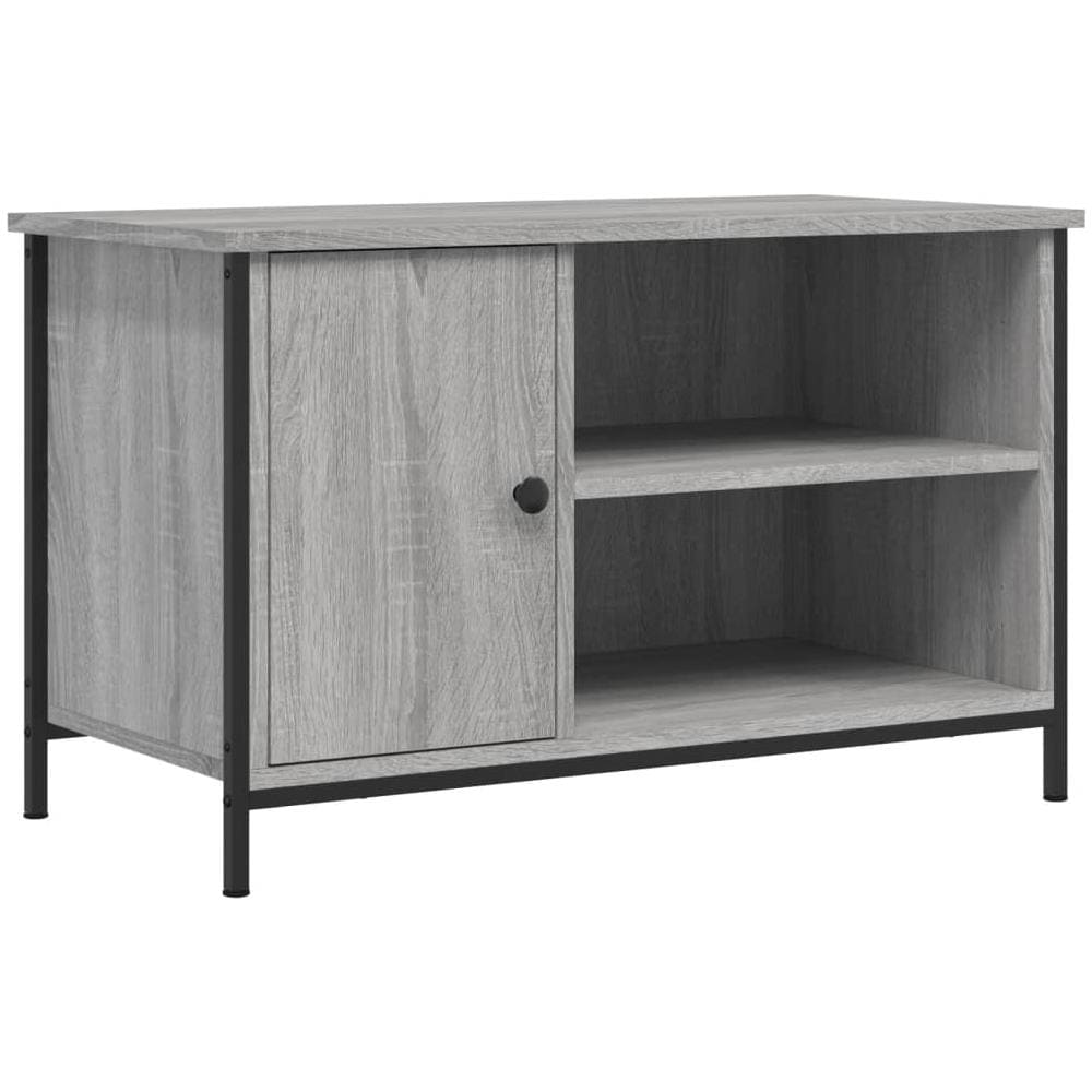 Mobile Porta Tv Grigio Sonoma 80x40x50 Cm In Legno Multistrato - Foto 2