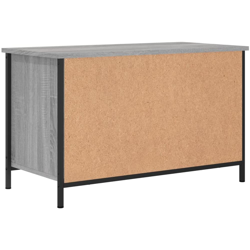 Mobile Porta Tv Grigio Sonoma 80x40x50 Cm In Legno Multistrato - Foto 7