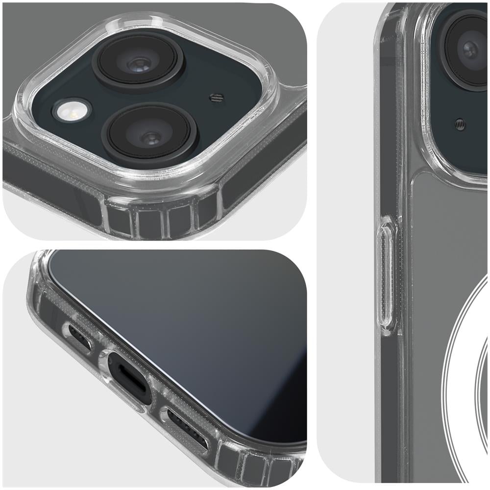 Pack Di Protezione Iphone 15 Plus Cover Magsafe Pellicola Trasparente - Foto 5