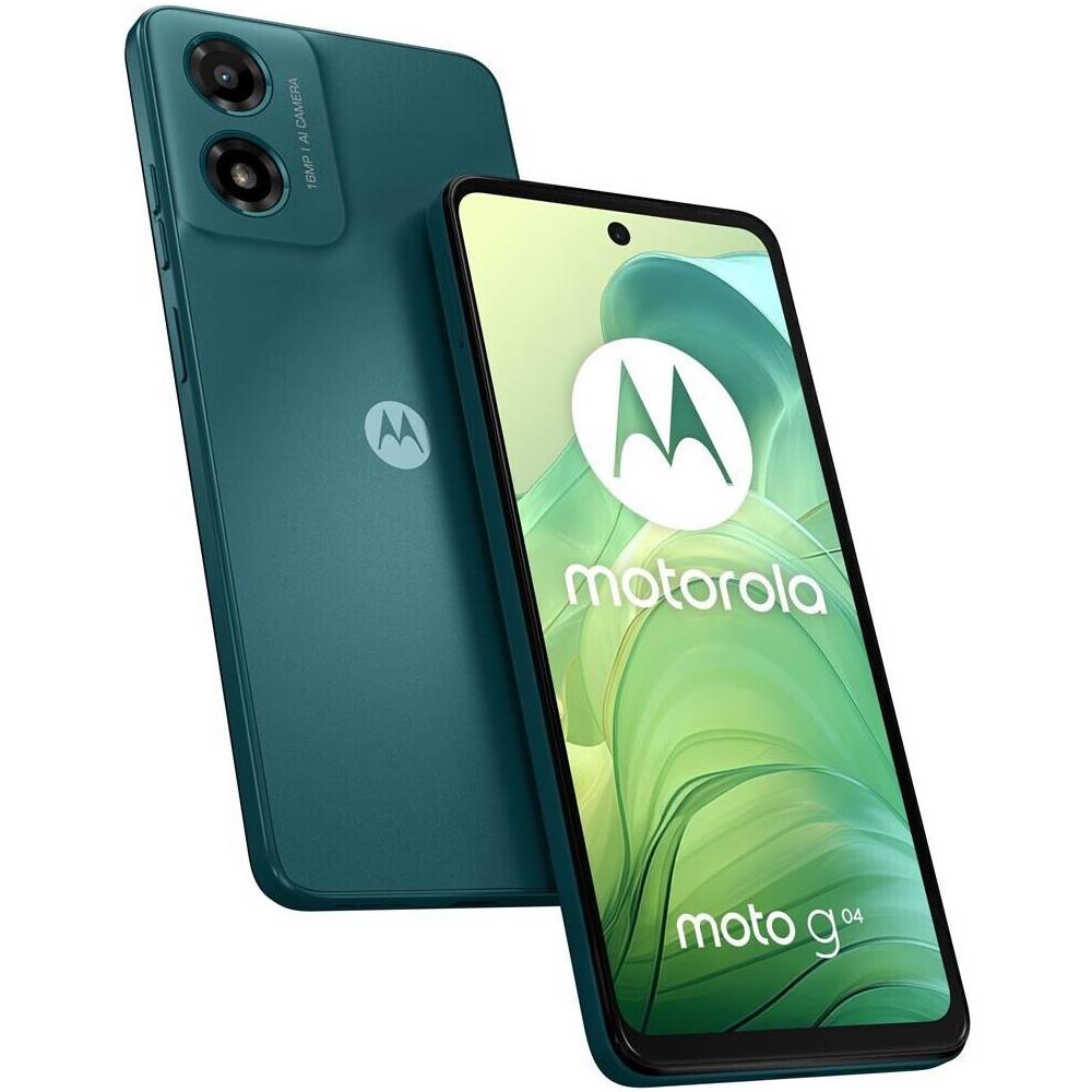 Moto G04 4G 64GB 4GB Ram Display 6.56" Doppia SIM Android USB tipo-C 5000 mAh Sea Green - Foto 1