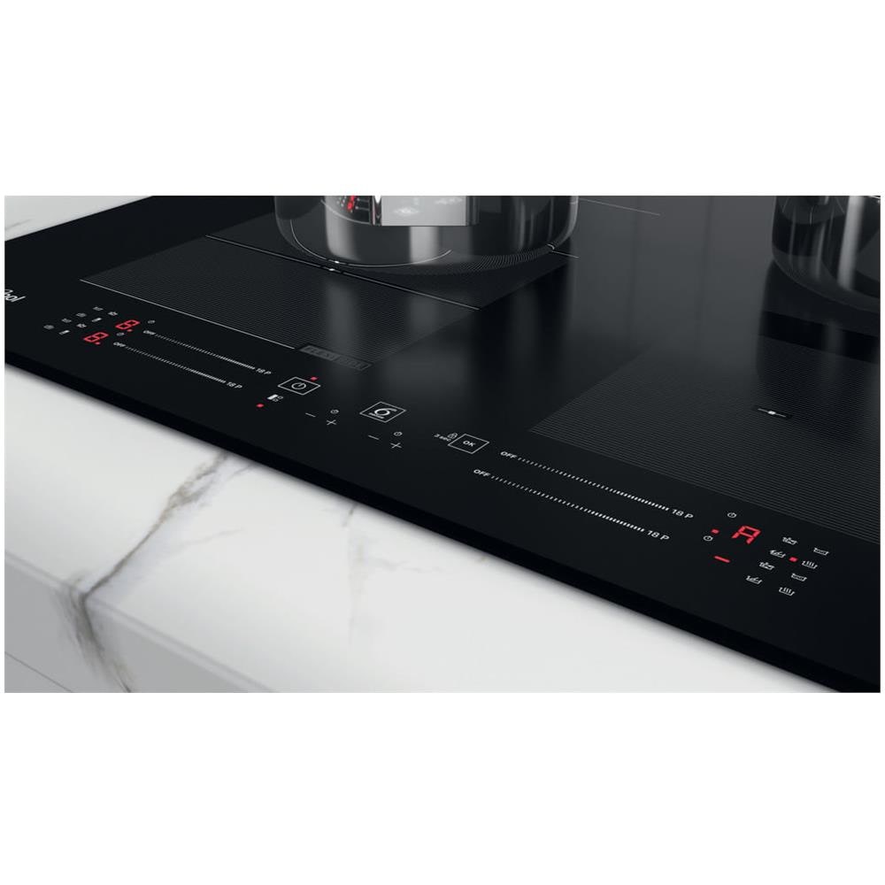 Piano Cottura WF S9365 BF /IXL a Induzione 4 Zone Cottura da 65 cm Colore Nero - Foto 2