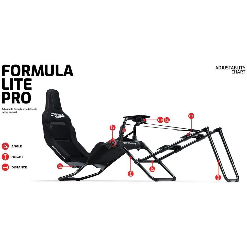 Cockpit Formula Lite Pro - NLR-S038 Per Simulazione di Guida Con Struttura in Acciaio (Solo Sedia) - Foto 5