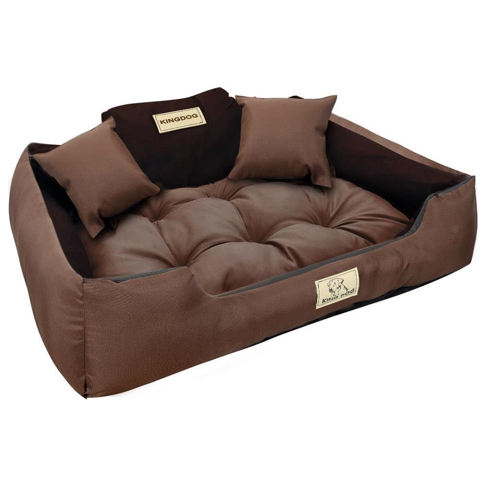115x95 cm KINGDOG Cuccia per cani impermeabile personalizzabile Marrone - Foto 2