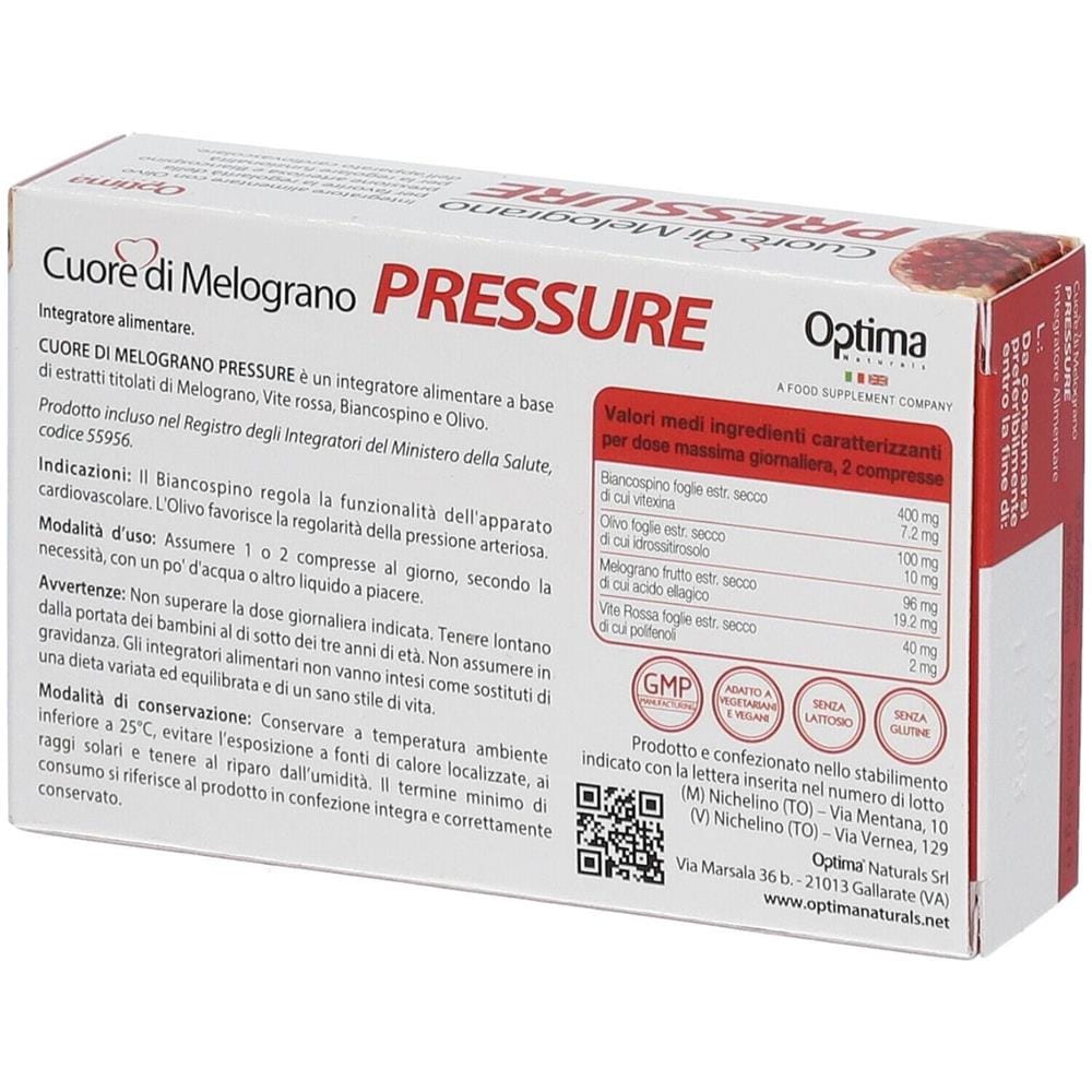 Cuore di Melograno Pressure 30 Compresse 1 g - Foto 2