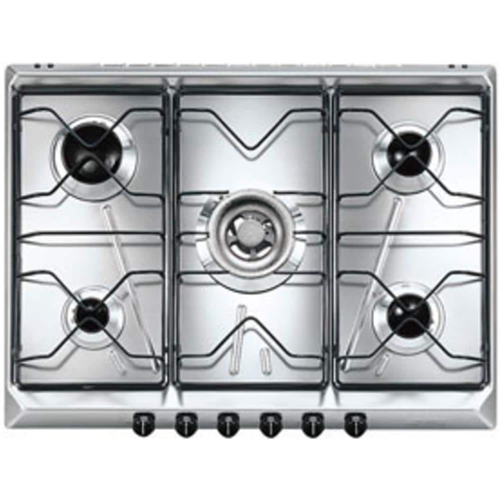 Piano Cottura SRV5761-5 a Gas 5 Fuochi Gas Colore Inox - Foto 1