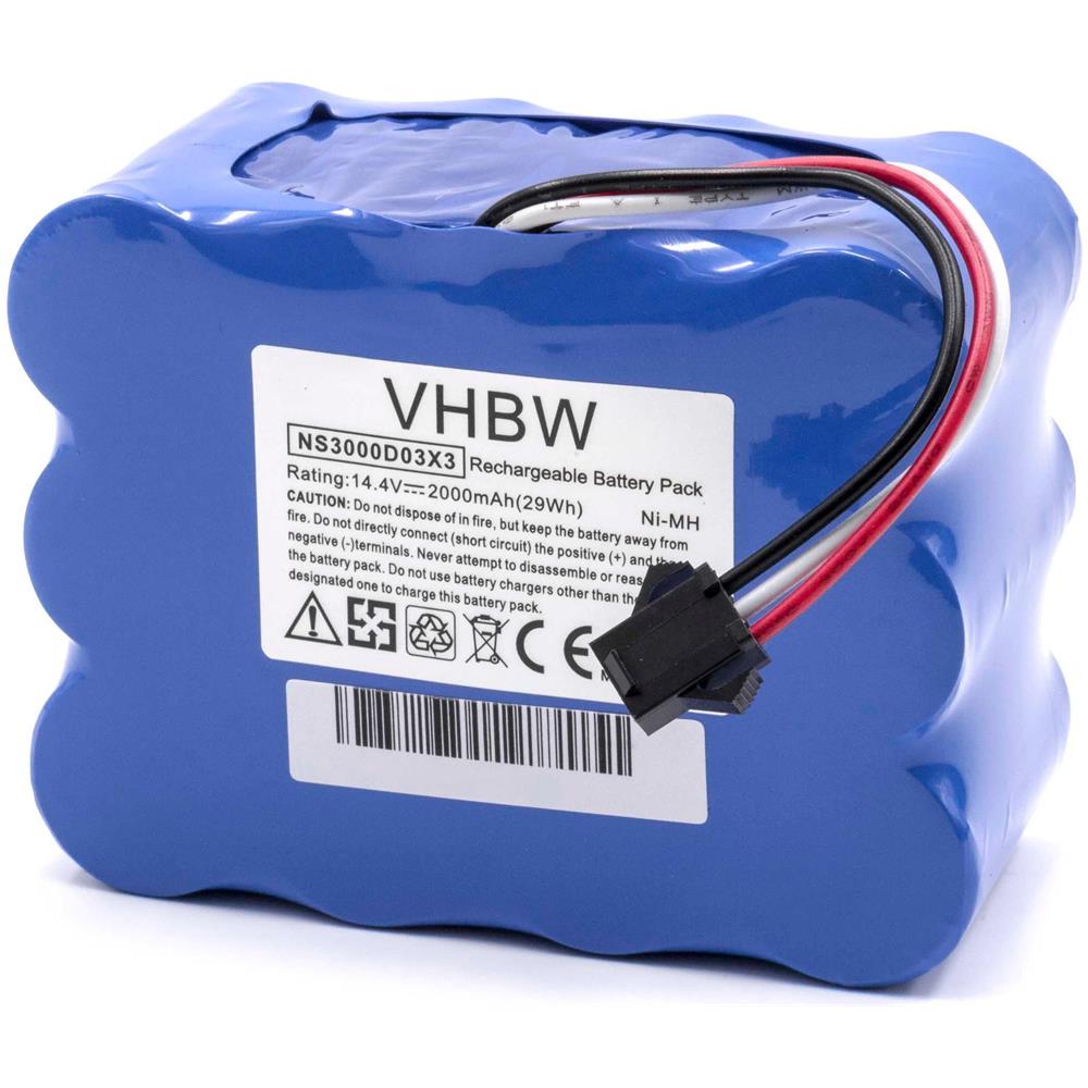 Vhbw batteria sostituisce Rowenta RD-ROW24VA per home cleaner (2000mAh, 24V, NiMH) | Leroy Merlin
