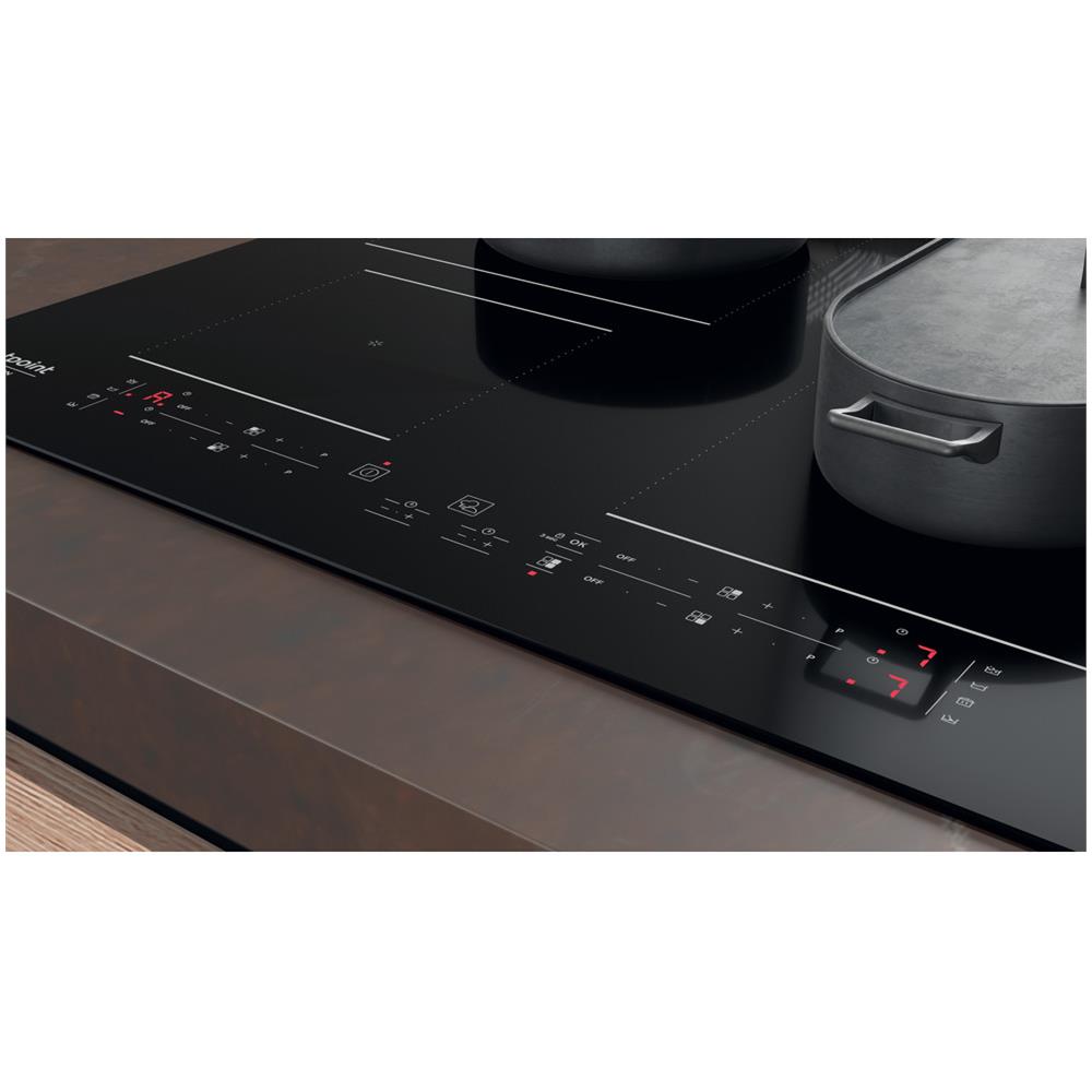 Piano Cottura HB 4860B NE a Induzione 4 Zone Cottura da 59 cm Colore Nero - Foto 4