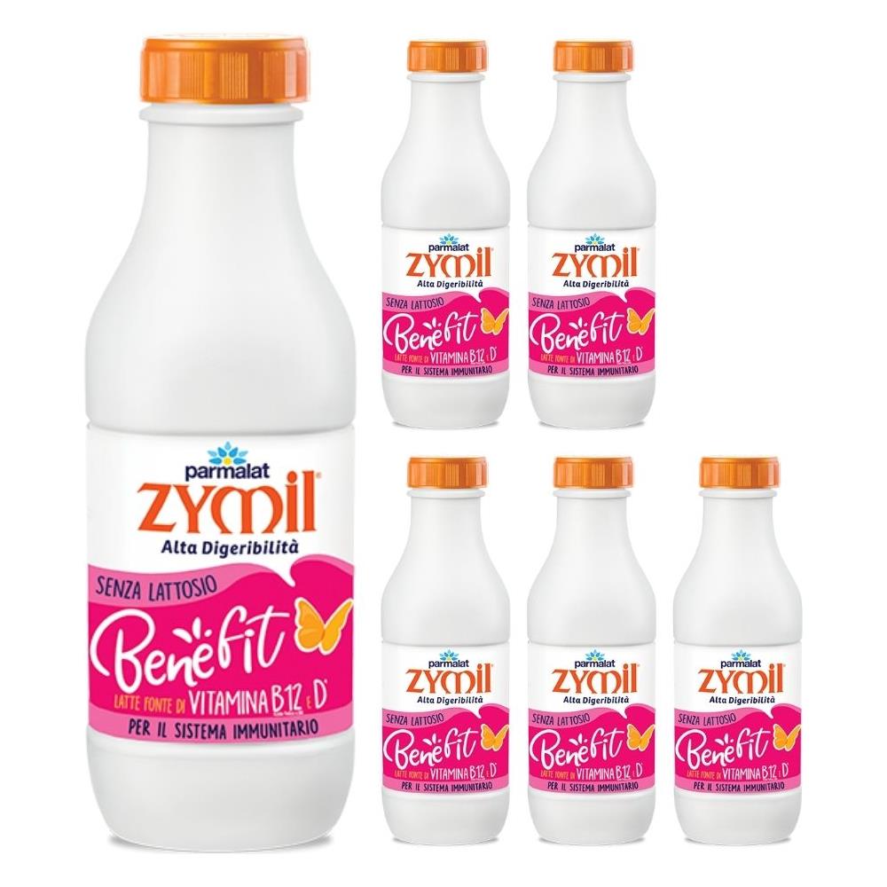 Zymil Latte Benefit Vitamina B12 E D 6 Bottiglie Da 1 Litro Ciacuna - Foto 1