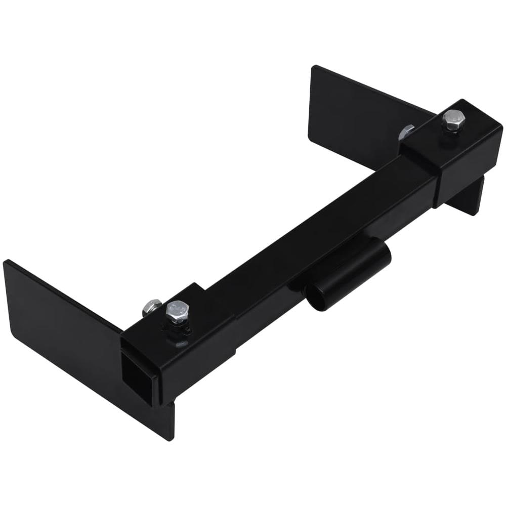 Adattatore Spazzaneve per Tosaerba Nero - Foto 1