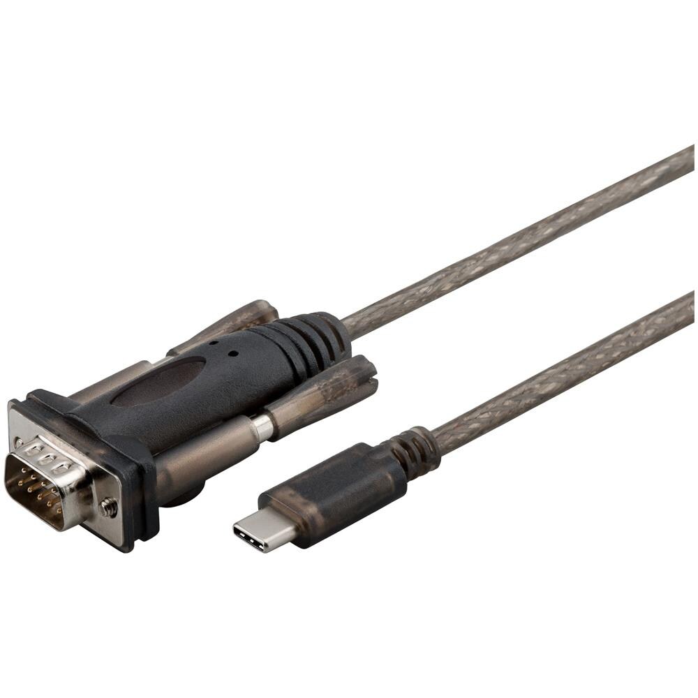 Cavo Seriale USB C DB9 1m Nero - Foto 1