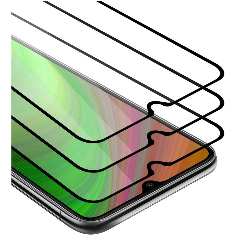 3x Pellicola Armatura A Schermo Intero Compatibile Con Xiaomi Redmi Note 8t In Trasparente Con Nero - 3x Vetro Temperato (tempered) Di Protezione Del Display In Durezza 9h Con 3d Touch - Foto 1