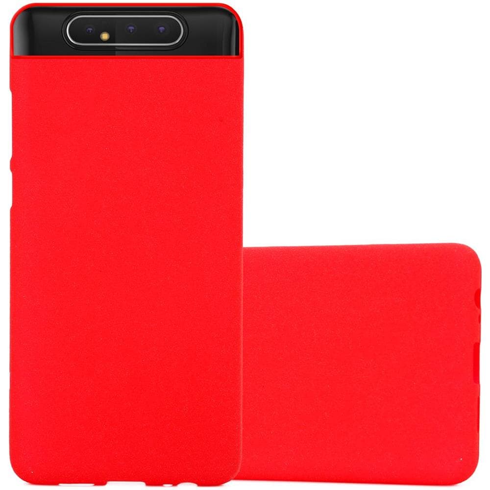 Custodia Compatibile Con Samsung Galaxy A80 / A90 5g In Frost Rosso - Coperchio Protettivo In Silicone Tpu Flessibile - Foto 1