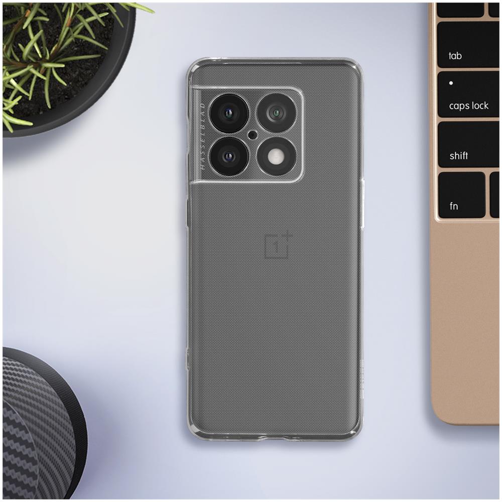 Cover Oneplus 10 Pro Silicone Flessibile Sottile Trasparente - Foto 5