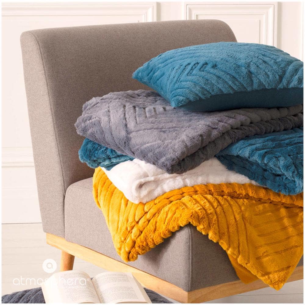 Coperta Morbida, Kapa, Copriletto Losan, Placcato 3d, Grigio, 180 X 230 Cm - Foto 4