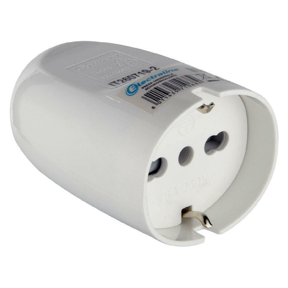 Presa Universale Schuko 10/16 A X 25 Pz - Foto 1