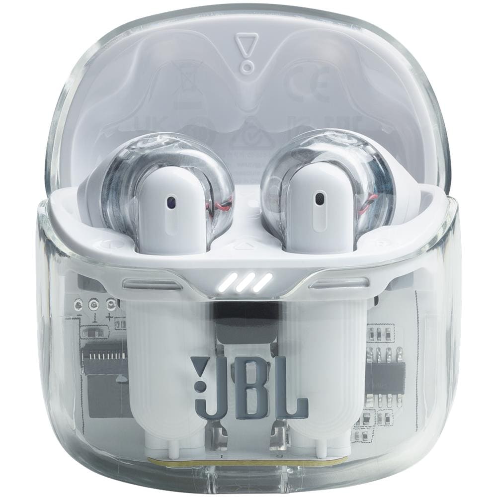 Tune Flex Ghost Edition Auricolari True Wireless con Custodia di Ricarica Colore Traslucido / Bianco - Foto 2