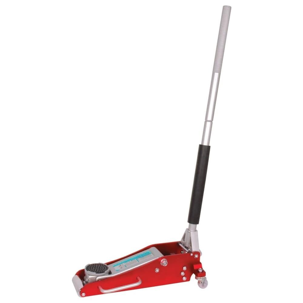 Martinetto Idraulico A Carrello 1500 Kg Alluminio 2 Ruote - Foto 2